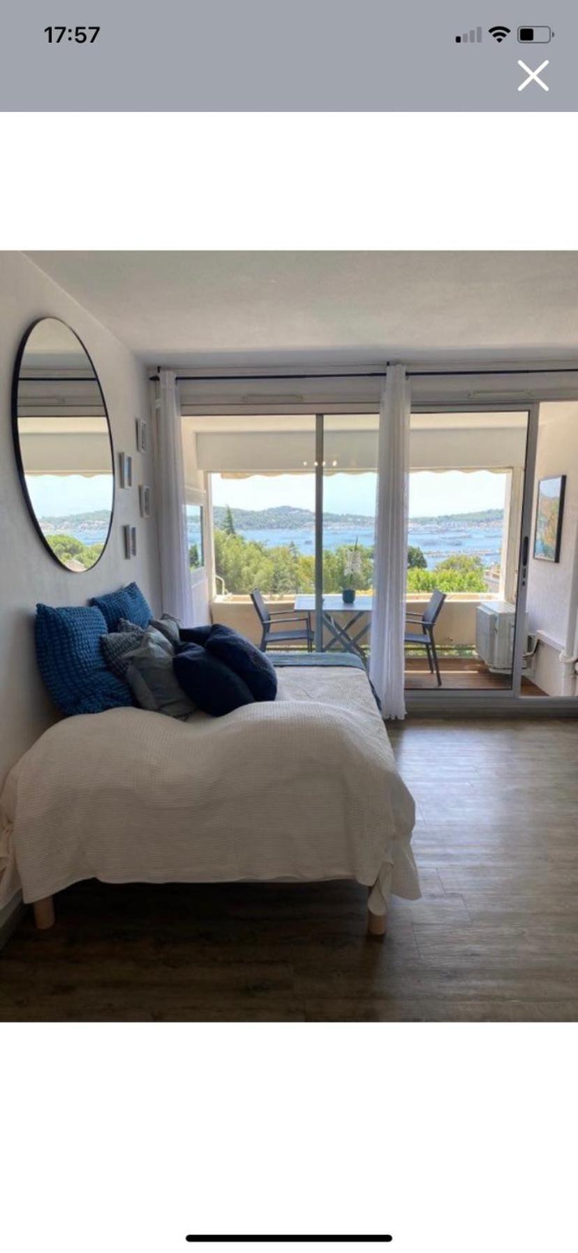 Studio Avec Vue Mer Et Terrasse La Seyne-sur-Mer Bagian luar foto