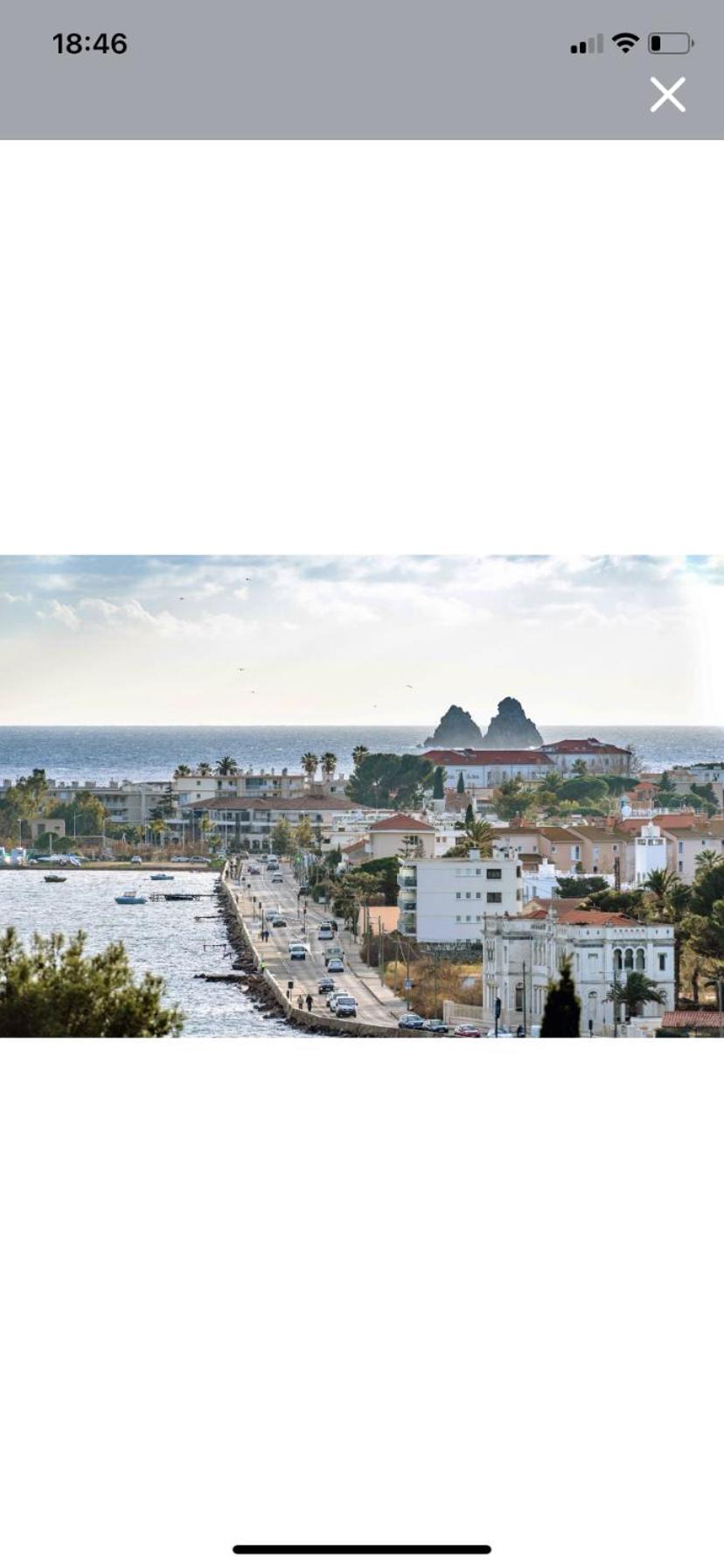 Studio Avec Vue Mer Et Terrasse La Seyne-sur-Mer Bagian luar foto